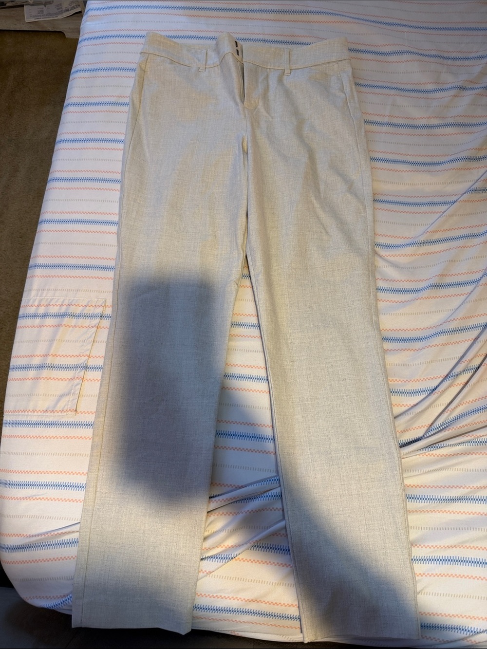 Old Navy Light Beige Skinny Dress Pants